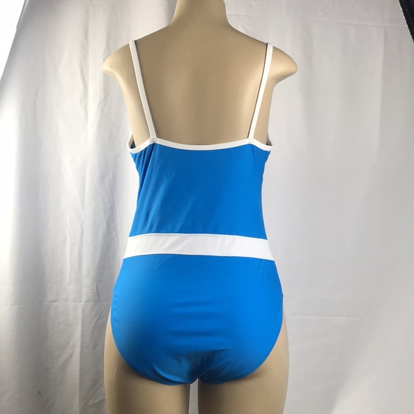 Bleu Rod Beattie Swimsuit One Pc Retro Sz: 12 - Picture 3 of 16